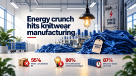 Energy crisis hits orders at 55% of knitwear factories