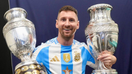 Lionel Messi final match for Argentina