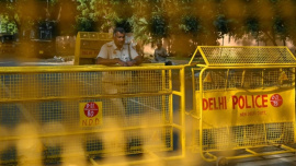The street next to Jantar Mantar became synonymous with protest after being designated a demonstration site in 1993. Photo: AFP