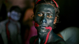 Faces of Charak Devotee