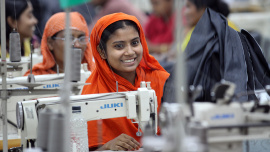 Bangladesh garment worker