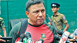 Former Bangladesh captain Khaled Mahmud Sujon