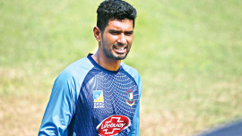 Bangladesh Al-rounder Mahmudullah Riyad Fit to bowl
