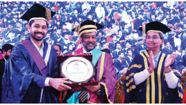 Ayman Sadiq Prof. Dr. Yousuf Abdullah and Dr. Dipu Moni