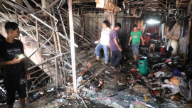 New Super Market fire