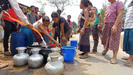 Water crisis in hilly areas Bandarban