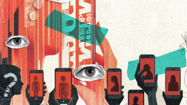 Graphical representation of cyber gender based violence