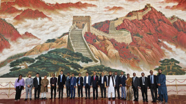 China visit by South Asian delegations