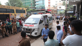 milestone jet crash injured released from hospital