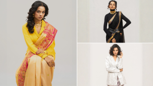Saree styling just got way more fun and wearable!