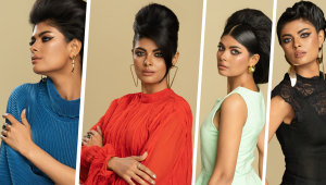 Want instant glam? Try a classic bouffant