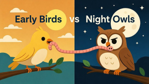 Morning people think they’re better — night owls disagree