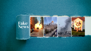 AI fake news during iran israel war 2026