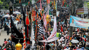 Old Dhaka remains the heart of the heritage of Ashura. Photo: Mehedi Hasan