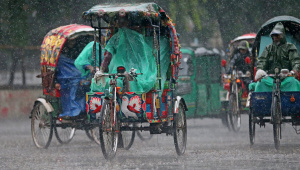 Bangladesh Meteorological Department (BMD) data shows that rainfall in March this year was 31 percent above normal, while April recorded 76 percent more than average. Photo: Firoz Ahmed