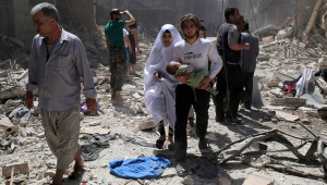 Airstrikes affecting civilians in Aleppo, Syria..jpg