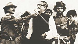 Bangabandhu and Kader Siddique.