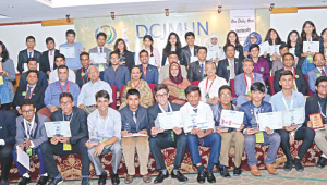 DCJMUN'16- DELEGATES OF PORT CITY GET TOGETHER