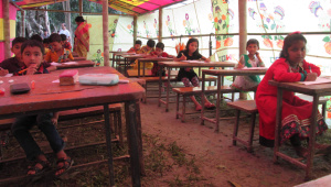 Students of Dakkhin-Purbo Tarabunia Primary School 1.jpg