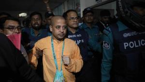 The arrest of ISKCON leader Chinmoy Krishna Das Brahmachari.jpg