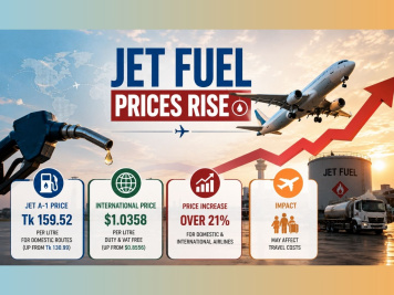 Bangladesh jet fuel price hike 2026