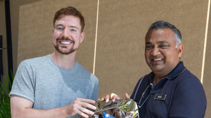 mrbeast x neal mohan