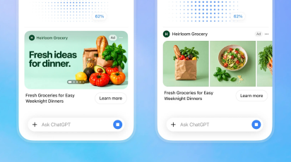 ChatGPT new ad format