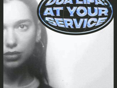 Dua Lipa podcast cover