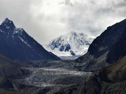 Himalayan glaciers melting AFP