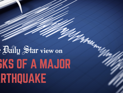 risks of a major earthquake in Bangladesh