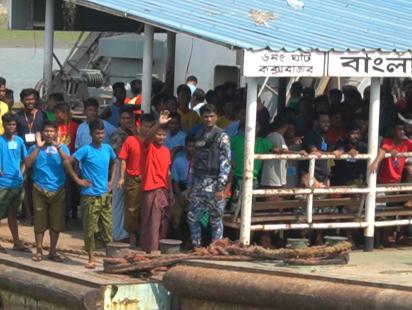173 return home from Myanmar prisons