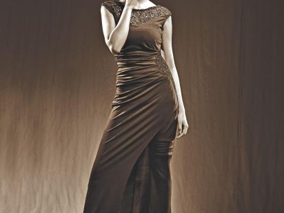 In luminance or brightness