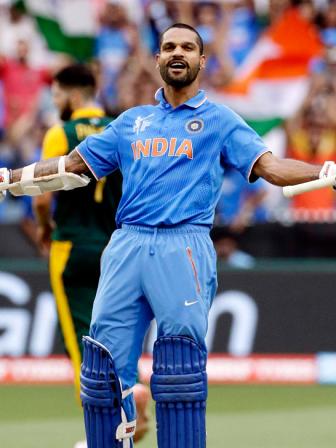 Dhawan smashes ton