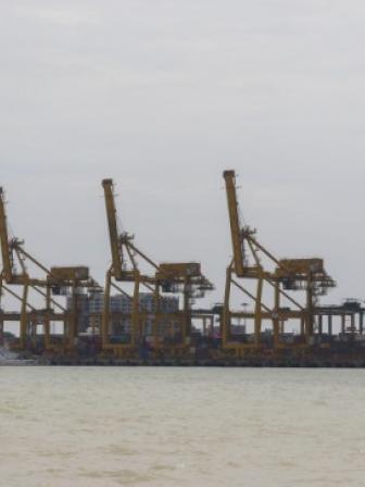 Chattogram Port's condition during Cyclone Amphan