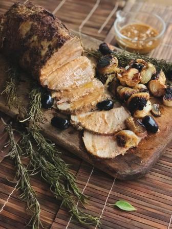 Roast beef with a deshi twist