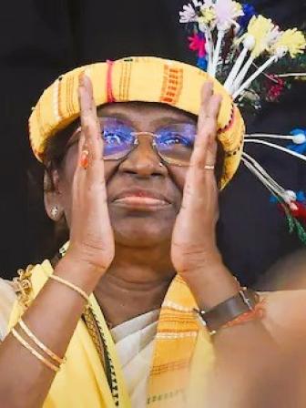 India's first Santal president