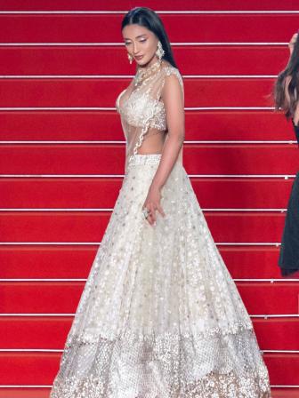 Tangia Zaman Methila dazzles at the Cannes Film Festival red carpet 