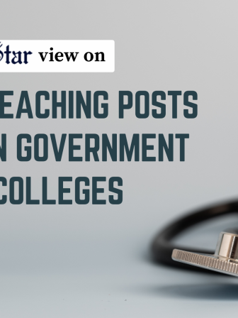 42 of teaching posts vacant in government medical colleges