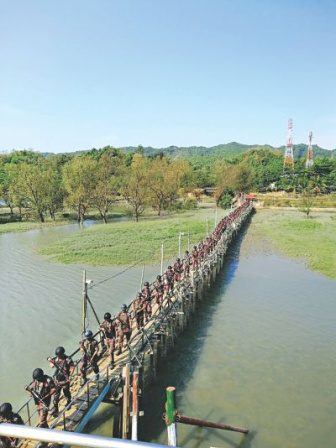 BGB deployed at St Martin