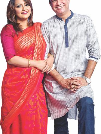 Actor Nowshin and Hillol