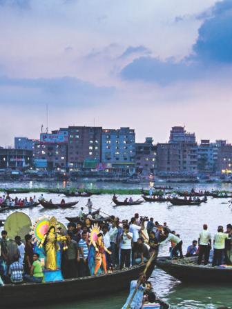 Pandal hopping in October