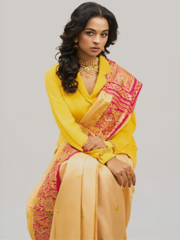 Saree styling just got way more fun and wearable!