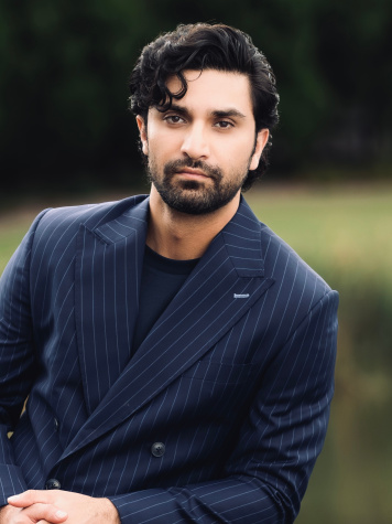 Pakistani star Ahad Raza Mir wears bespoke Zurhem in Australia