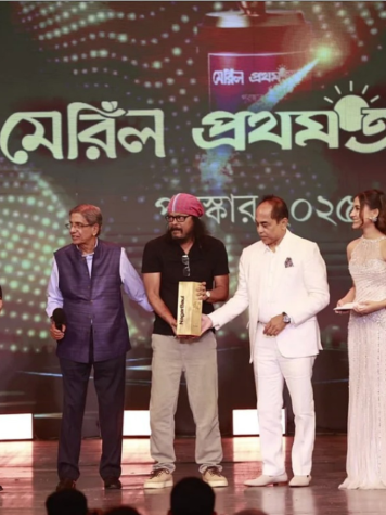 James receives special honour at Meril-Prothom Alo Awards