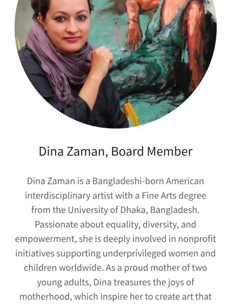 Dina Zaman redefines the role of a contemporary artist   