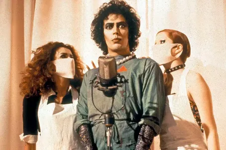 Tim Curry in "The Rocky Horror Picture Show"